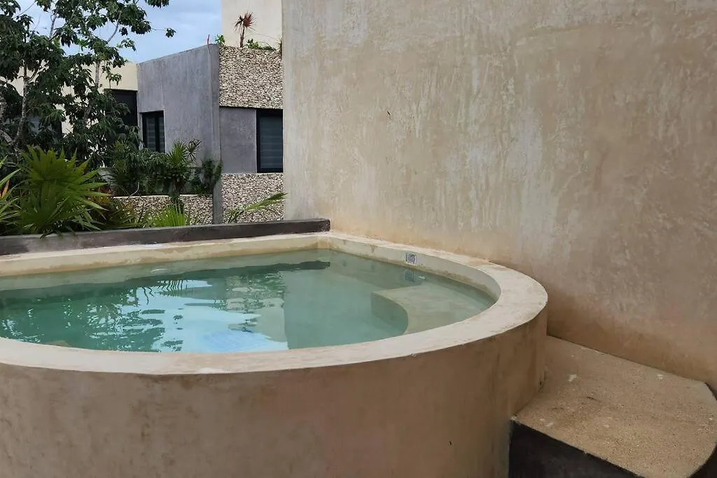 Apartment Studio Con Terraza, Pileta Y Bano Completo Tulum Mexiko