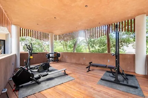 Studio Con Terraza, Pileta Y Bano Completo Tulum Mexico