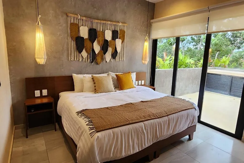 Apartment Studio Con Terraza, Pileta Y Bano Completo Tulum Mexico